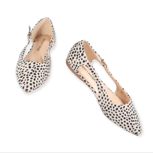 Unique Vintage Cheetah Print Flats size 8 - Picture 3 of 8
